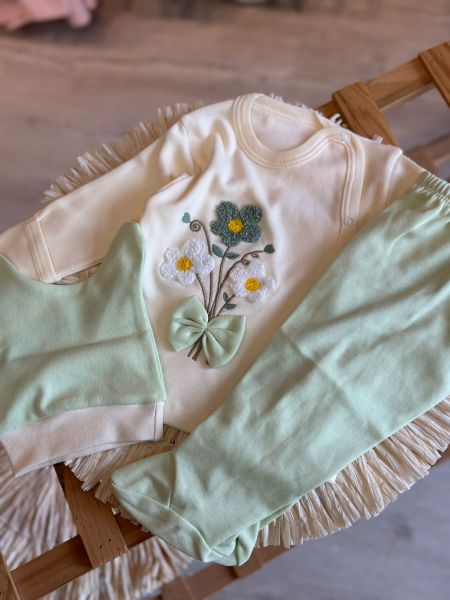 ORANİK YENİ DOĞAN 3 LÜ SET