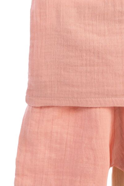 TASARIM YAKA KIZ TAKIM (PEMBE)
